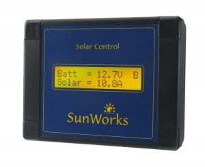 solar charge controller with lcd