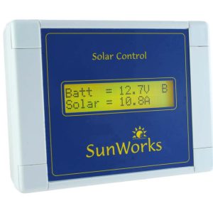 solar charge controller with lcd