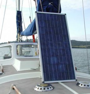 Fitting a solar panel
