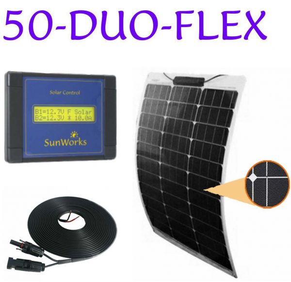 semi-flexible solar panel kits for boats