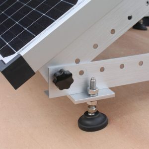 fitting a solar panel to a narrowboat
