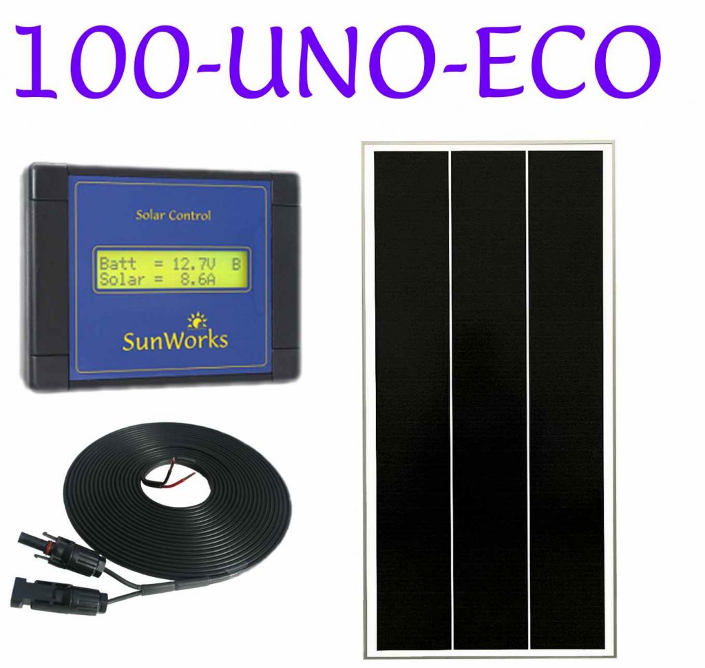 Solar panel kits for motorhomes and boats. SunWorks