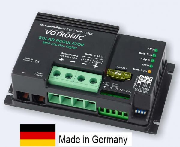 motorhome MPPT solar charge controller