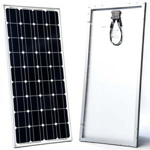 Rigid framed solar panels