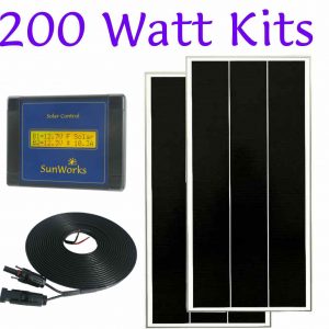 200 Watt Solar Panel Kits